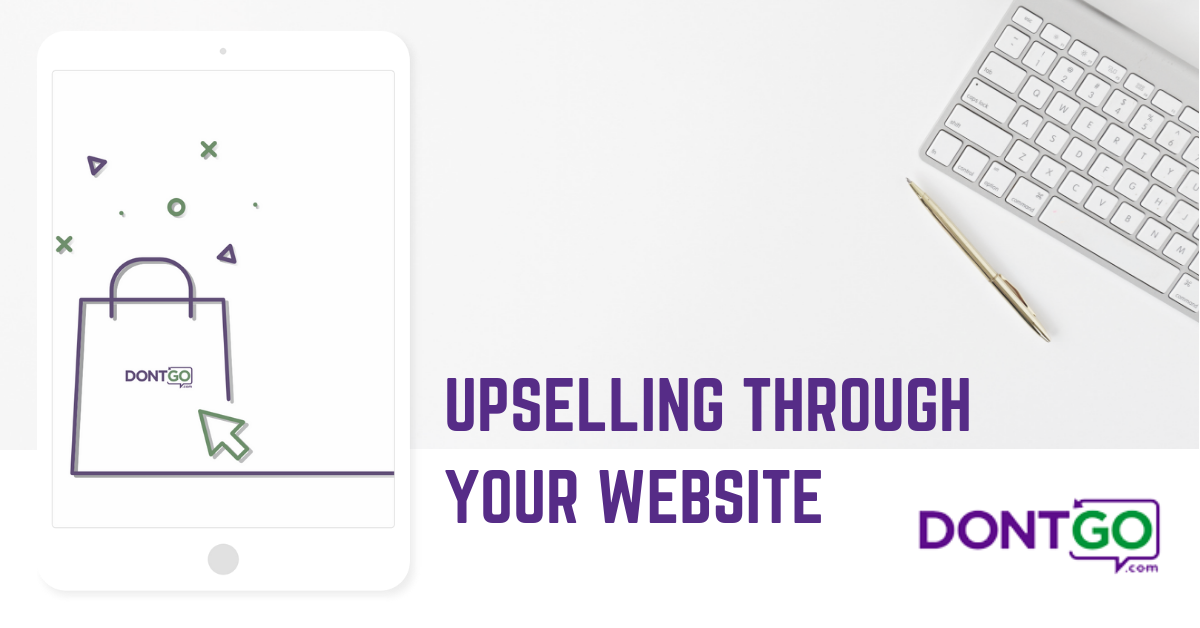Upselling Through Your Website